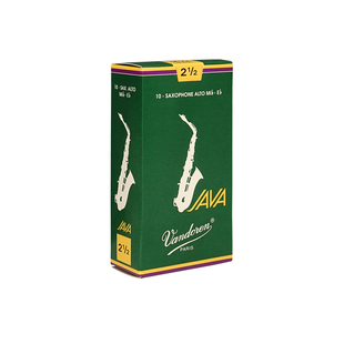 Vandoren弯德林哨片JAVA绿盒中音萨克斯2.0/2.5/3.0号法国原装