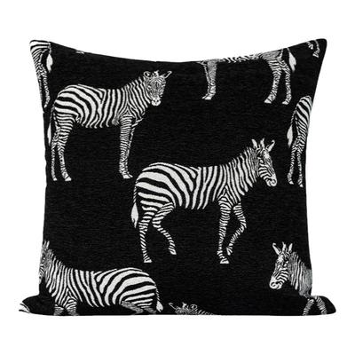 ELINLONYAIN黑白斑马图案抱枕