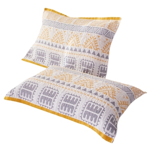 A类抗菌全棉枕巾一对装家用隔脏枕头巾轻奢高级感纯棉防滑盖垫巾