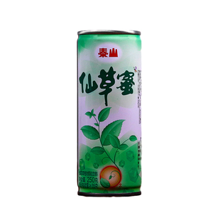 【露思同款】泰山仙草蜜250ml*12罐凉茶烧仙草果冻凉粉植物饮料