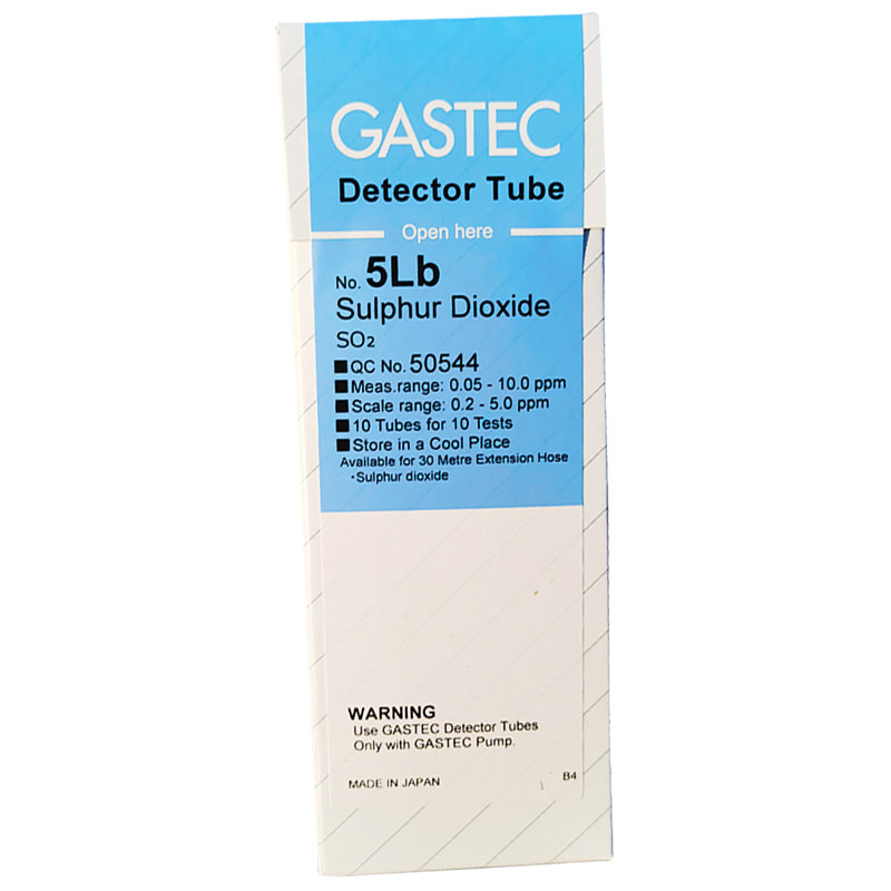 二氧化硫气体检测管5L 5Lb 5La 5M 5H Sulphur dioxide日本GASTEC