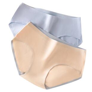 女士内裤纯棉舒适亲肤干爽透气高弹力大包臀收腹抗菌三角裤胖MM