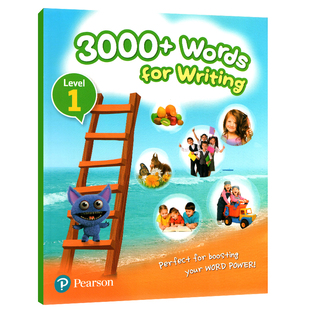 原版进口 培生小学教材香港小学英语写作 朗文3000词1 2 3 4 5 6级别 3000+Words For Writing  pet剑桥少儿备考书 赠送音频