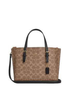COACH/蔻驰官方 奥莱款女士MOLLIE 25单肩斜挎手提包托特包CV965