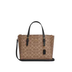 COACH/蔻驰官方 奥莱款女士MOLLIE 25单肩斜挎手提包托特包CV965