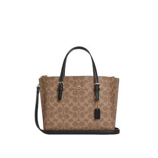 COACH/蔻驰官方 奥莱款女士MOLLIE 25单肩斜挎手提包托特包CV965