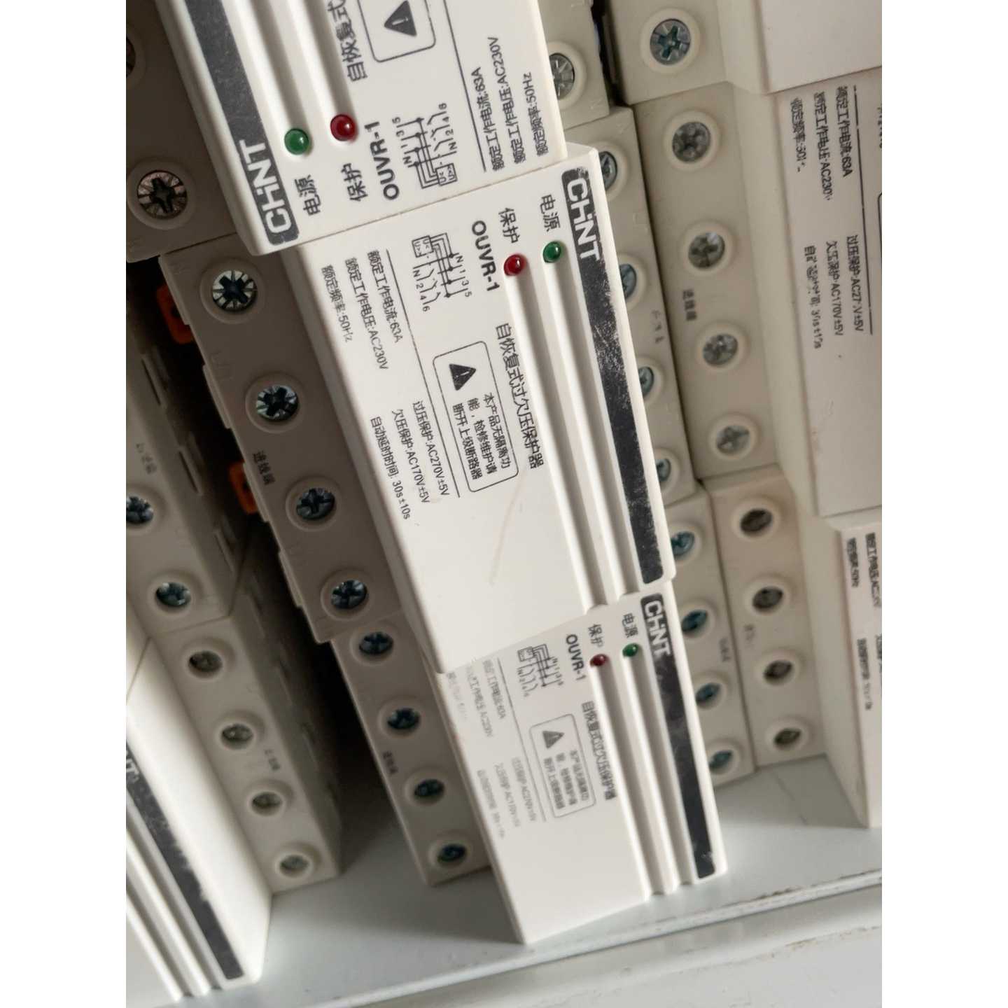 议价正泰自复式过欠压延时保护器OUVR14P40A全自动复可维修