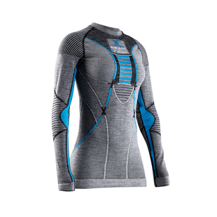 X-Bionic女士阿帕尼羊毛保暖排汗滑雪内衣运动长袖上衣XBIONIC4.0