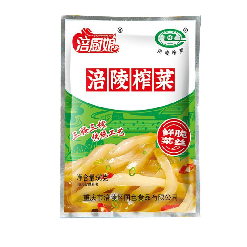 涪厨娘榨菜丝50g独立小包装清淡