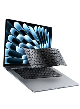 VOKAMO沃咔曼适用macbook苹果笔记本键盘膜macbookair电脑保护膜键盘贴13/15/14/16寸pro按键轻薄键盘贴配件