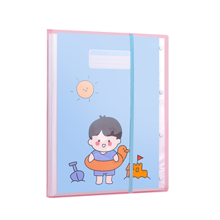 a3试卷收纳本收纳袋整理神器装卷子的夹小学生初中生高中考试卷收纳册书夹子科目袋分类学生用文件夹多层插页