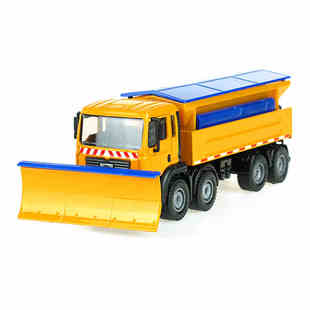 凯迪威合金模型1:50铲雪车清雪车除雪特种作业仿真儿童玩具汽车