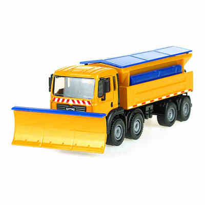 凯迪威合金模型铲雪车特种作业