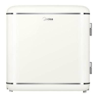 美的迷你复古小冰箱家用单门46升宿舍一级能效节能母乳冷藏柜241