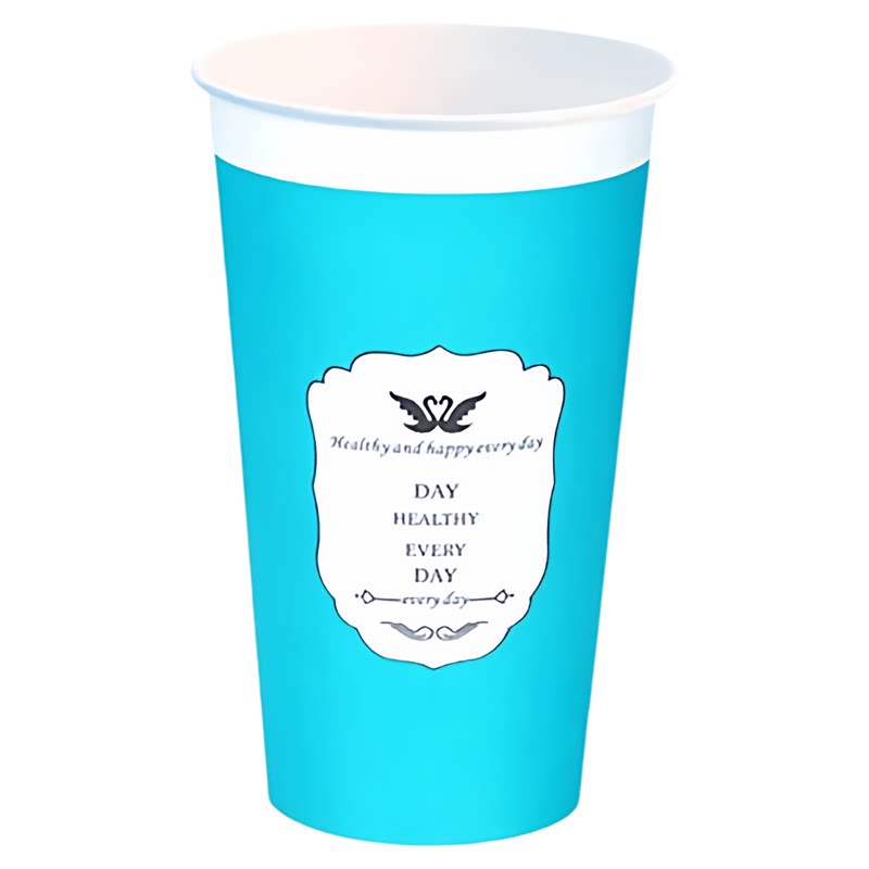 厂家一次性纸杯法式复古风咖啡杯