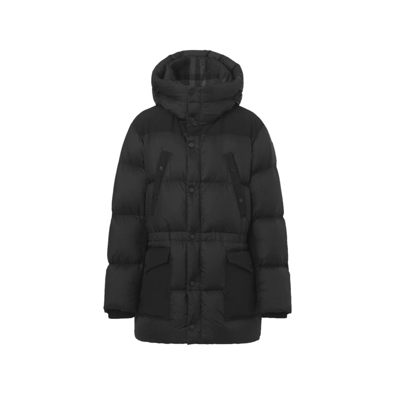 博柏利BURBERRY连帽羽绒服外套