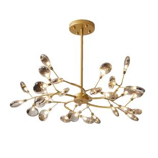 客厅吊灯北欧ins奶油风现代简约网红萤火虫2025款餐厅主卧室灯具