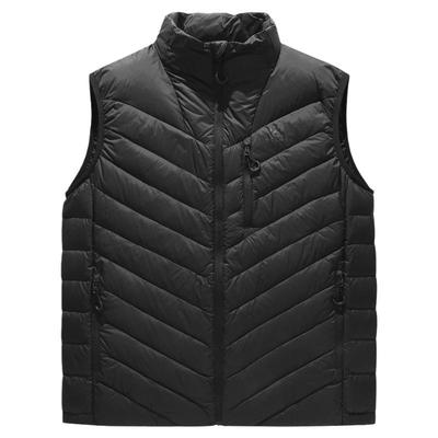 卡尔美羽绒马甲保暖训练背心