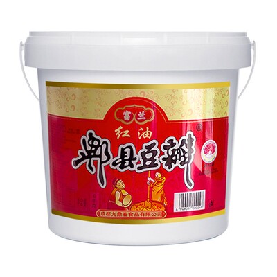 富兰郫县豆瓣酱大桶正宗四川辣椒酱餐馆火锅店炒菜家商两用批发