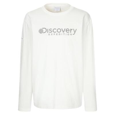 明星同款Discovery探索户运动训练长袖套头T恤男女同款秋冬RL3Q