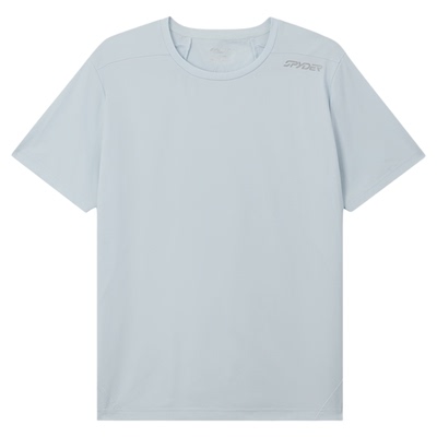 蜘蛛春夏男舒适运动短袖圆领T恤