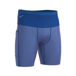 斐速跑新品压缩裤五分裤健身速干裤马拉松跑步运动支撑裤男