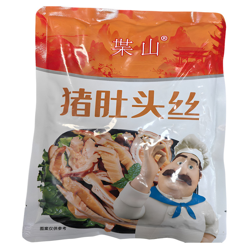 五香猪肚头丝开袋即熟食真空包装