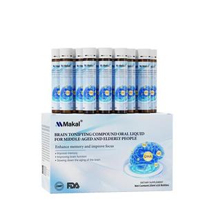 Makal神经酸口服液dha脑黄金安安神补脑专注健忘专注中老年记忆