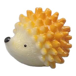 微缩动物模型小号刺猬 仿真手办玩偶 微景观摆件盆栽造景树脂玩具