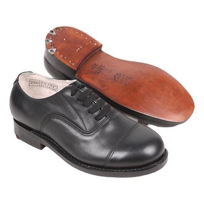 真皮鞋底圆头三接头皮鞋休闲男鞋