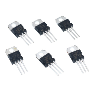 三端稳压管L7805CV/7806/7809/7812/L7912/15直插TO-220进口/国产