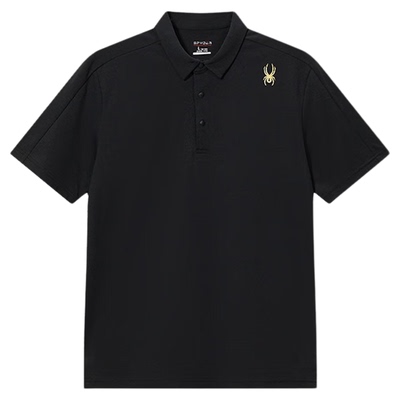 蜘蛛春夏男运动商务立领短袖POLO