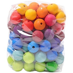 德国Grimm's格林彩虹积木滚珠子小球台阶楼梯彩色grimms儿童玩具3