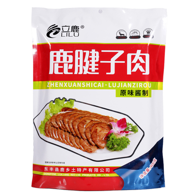 五香鹿肉即食梅花鹿肉东北特产