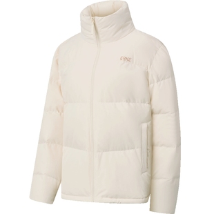 鸿星尔克羽绒服女秋季新款女士面包服防泼水抗静电羽绒衣夹克外套