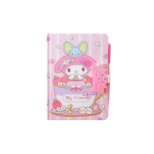 卡通密码本文具小学生专用儿童带账本女孩可爱笔记本日记本密码锁本子女生女孩高颜值A5帐本