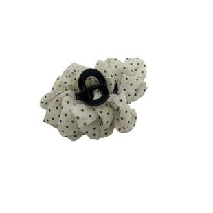 波点云朵抓夹高大号发量大发夹后脑勺高级感气质鲨鱼夹盘发夹子女