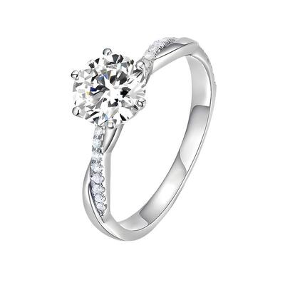 TOPMIYA【直播同款】经典6爪钻戒