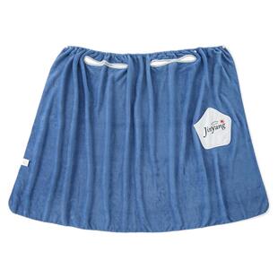 不掉毛浴巾比纯棉吸水女学生宿舍洗澡可穿可裹浴裙家用大人浴袍冬