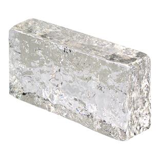 超白实心玻璃砖水晶砖透明方形隔断卫生间网红艺术玻璃墙定制彩色