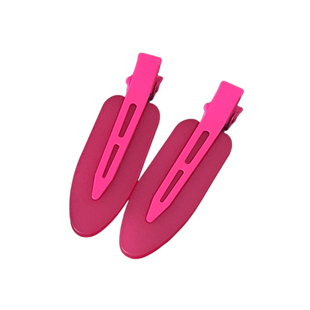 彩色果冻感无痕鸭嘴夹可爱少女多巴胺发夹碎发刘海夹化妆洗脸夹子