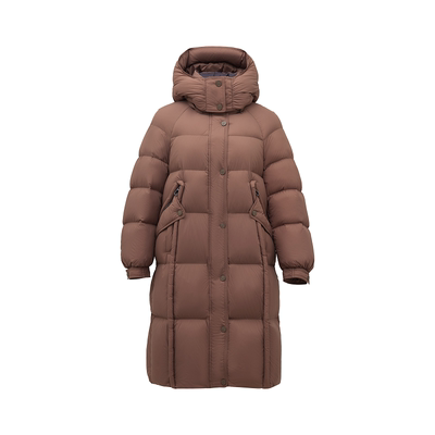 AIMISS爱美斯90鹅绒羽绒服冬季新款长款羽绒服巨好看的冬装羽绒服