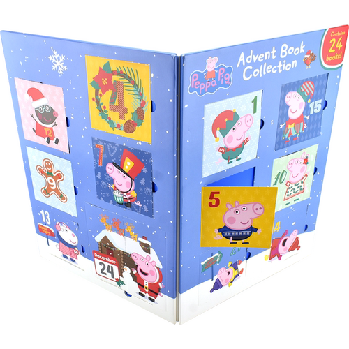 Peppa Pig Advent Book Collection 小猪佩奇 圣诞倒数日历24册 英文故事绘本  亲子读物 英文原版进口儿童图书