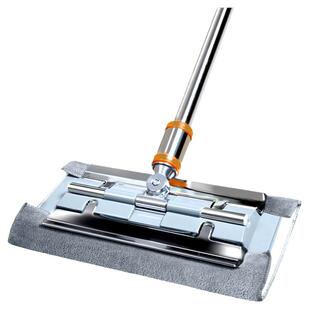 德国拖把2026新款家用夹布平板拖把不锈钢一拖净懒人木地板专用