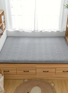 全棉粗布加厚打地铺神器家用防滑地铺睡垫可折叠单双人榻榻米床垫