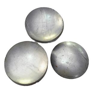 国标304不锈钢封口片拱形管类装饰蒙头圆管固定片管帽管堵头管塞