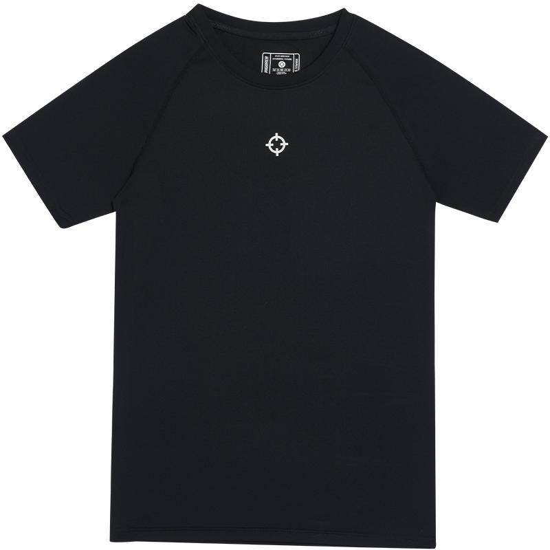 准者紧身衣夏季新款男士篮球训练健身服运动高弹速干压缩短袖上衣