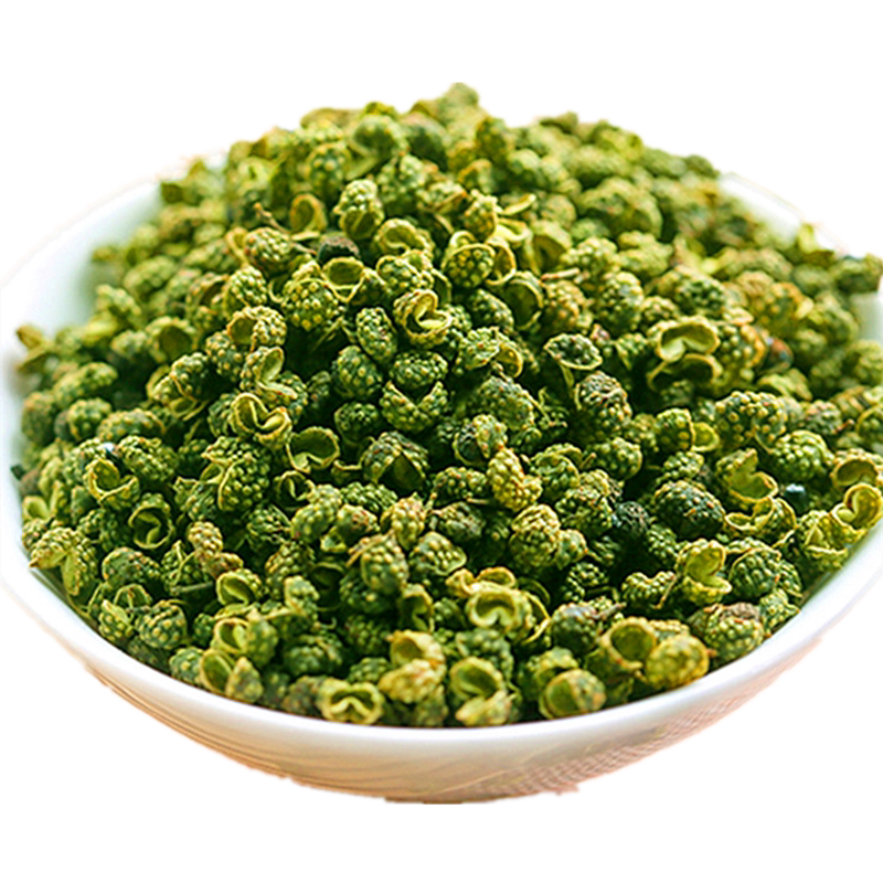 四川金阳青花椒粒500g麻椒特麻粉绿麻椒干花椒粒食用佐料藤椒特香
