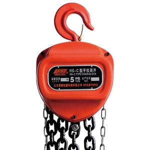 晟雕手拉葫芦1吨2/10吨3t吊葫芦5T6米手动铁葫芦吊机小型起重倒链