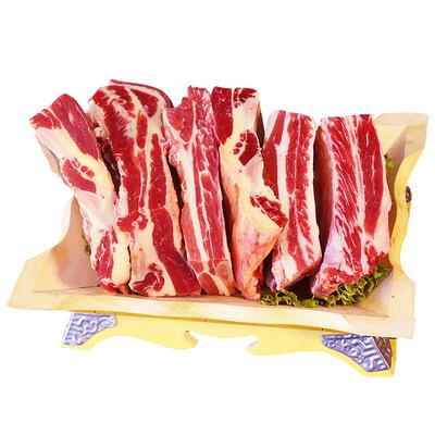 黄膘牛排膘黄肉红牛排骨